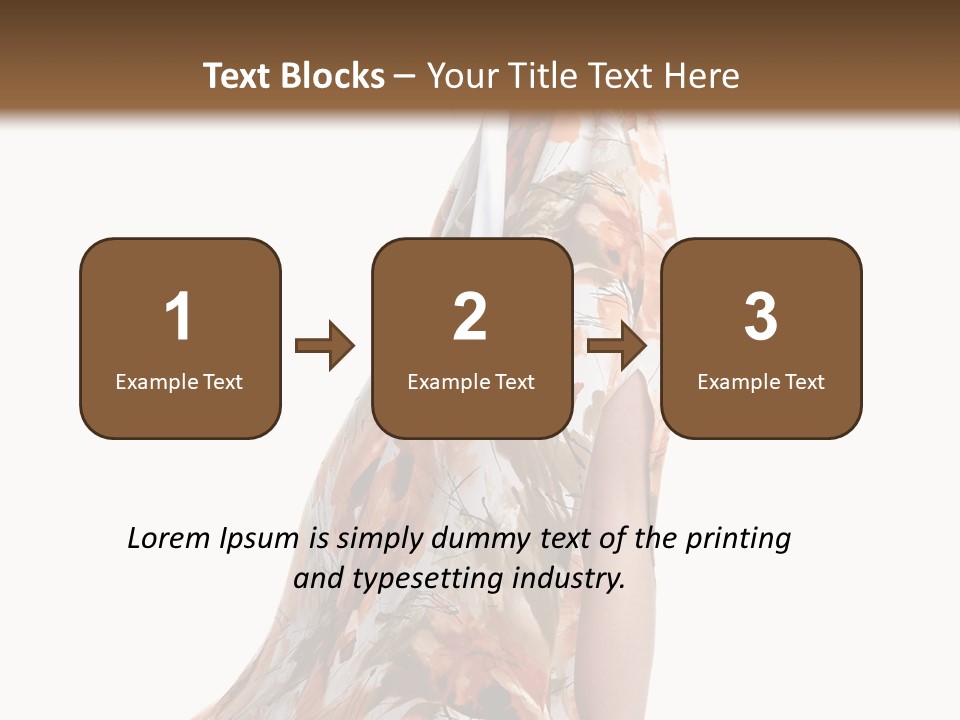 Beauty Woman Fashion PowerPoint Template