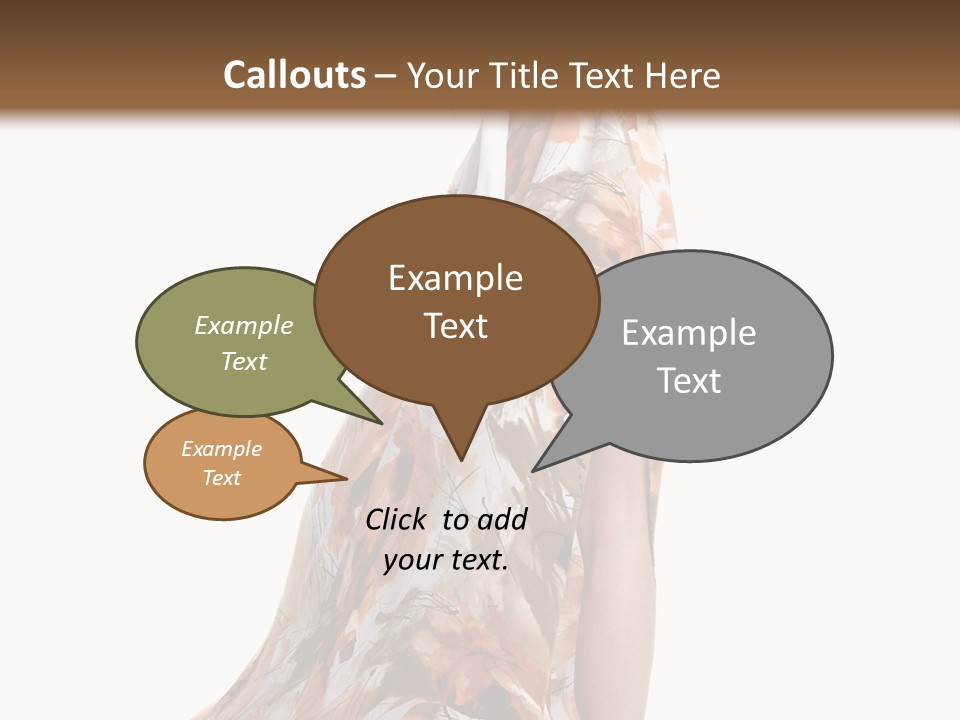 Beauty Woman Fashion PowerPoint Template