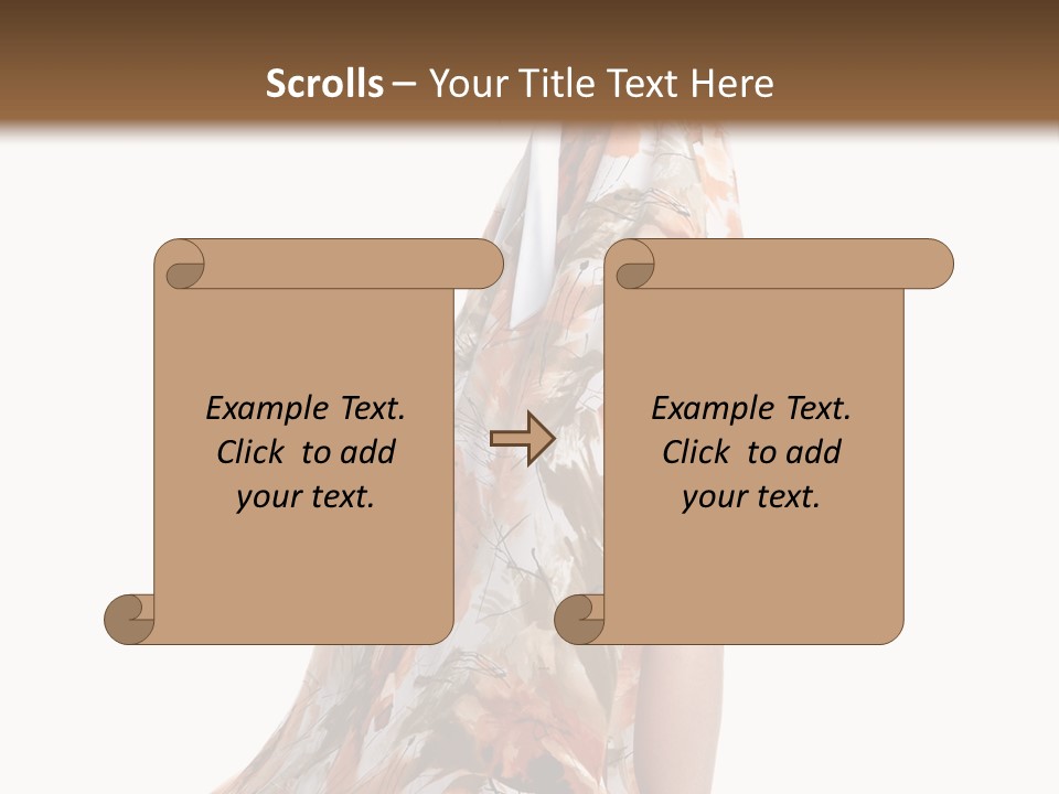 Beauty Woman Fashion PowerPoint Template