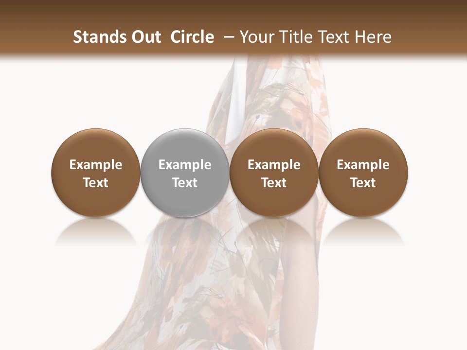 Beauty Woman Fashion PowerPoint Template