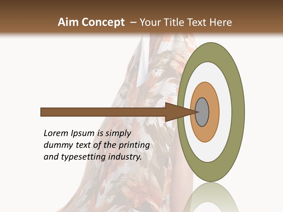 Beauty Woman Fashion PowerPoint Template