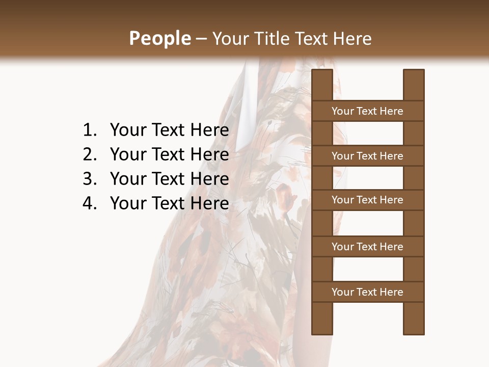 Beauty Woman Fashion PowerPoint Template