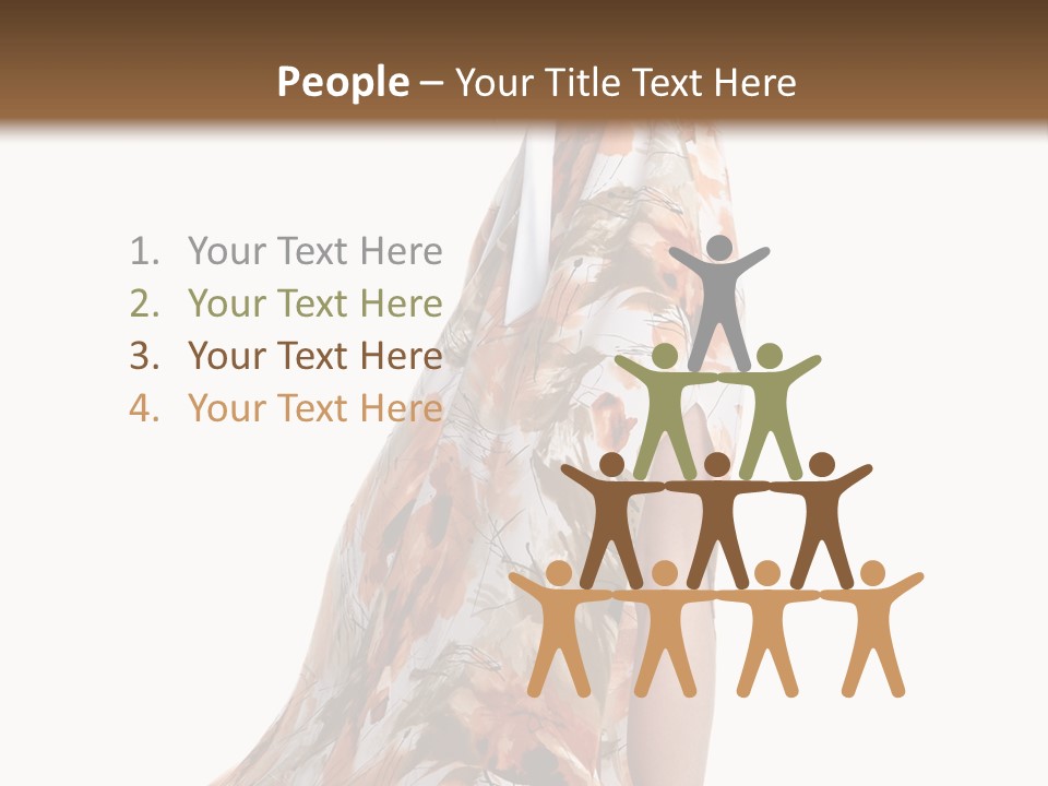 Beauty Woman Fashion PowerPoint Template