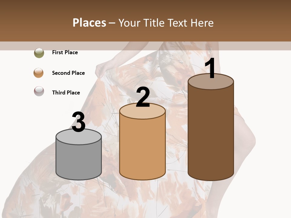 Hair Casual Body PowerPoint Template