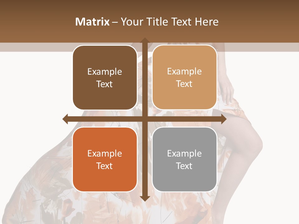 Hair Casual Body PowerPoint Template