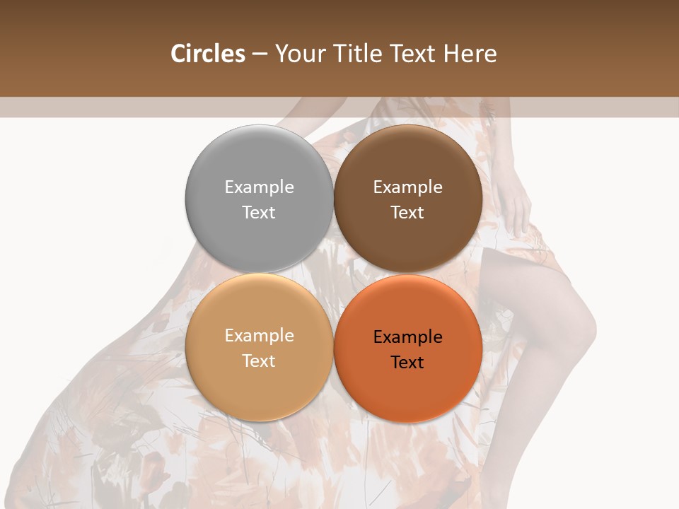 Hair Casual Body PowerPoint Template