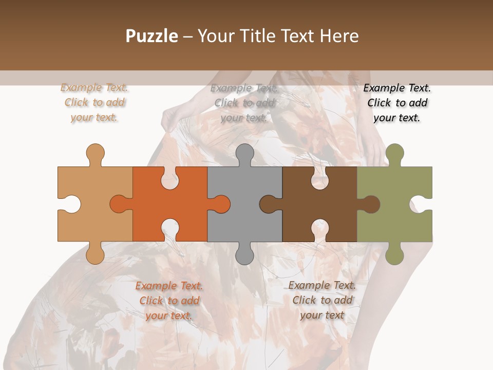 Hair Casual Body PowerPoint Template