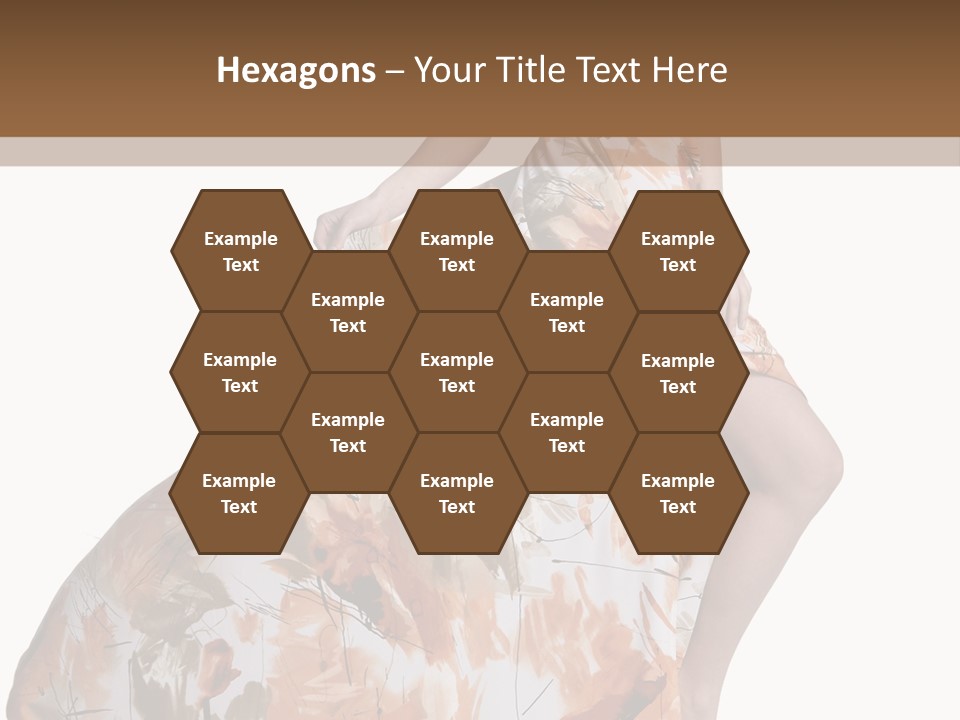 Hair Casual Body PowerPoint Template