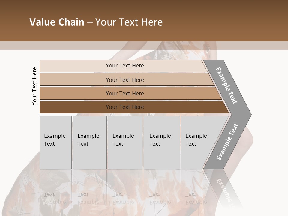 Hair Casual Body PowerPoint Template
