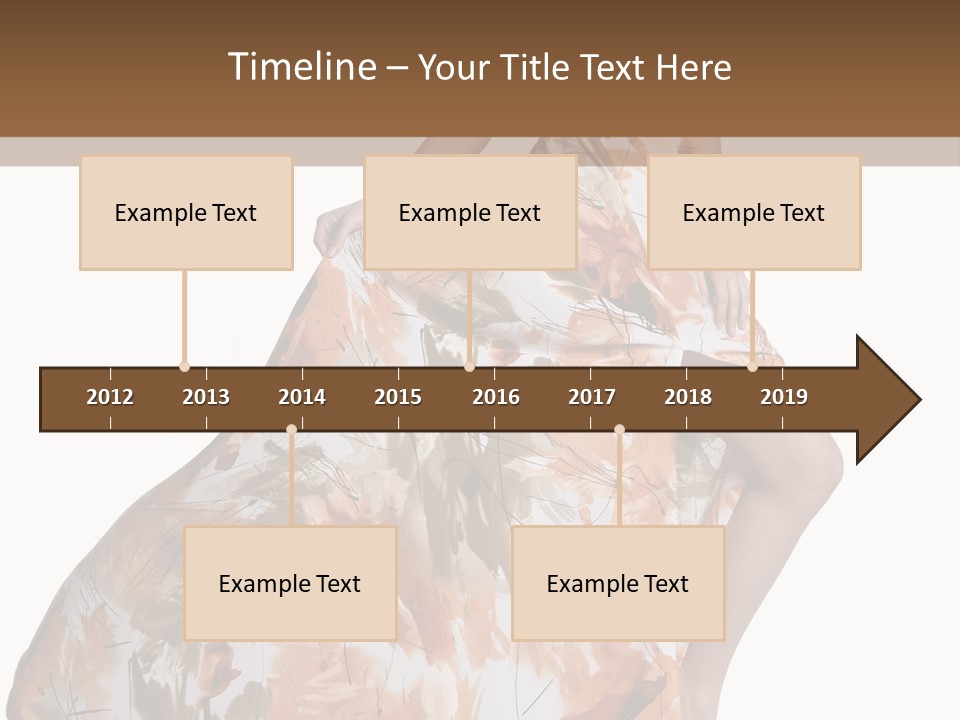 Hair Casual Body PowerPoint Template