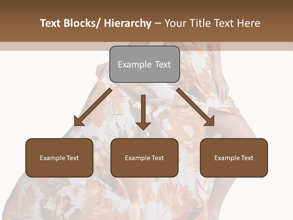 Hair Casual Body PowerPoint Template