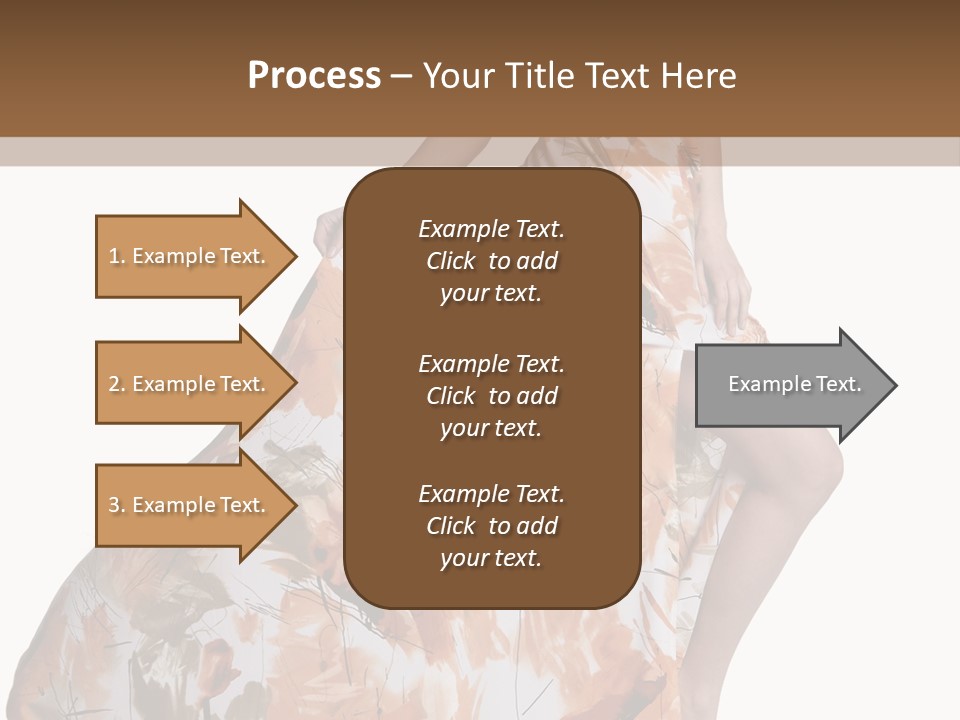 Hair Casual Body PowerPoint Template