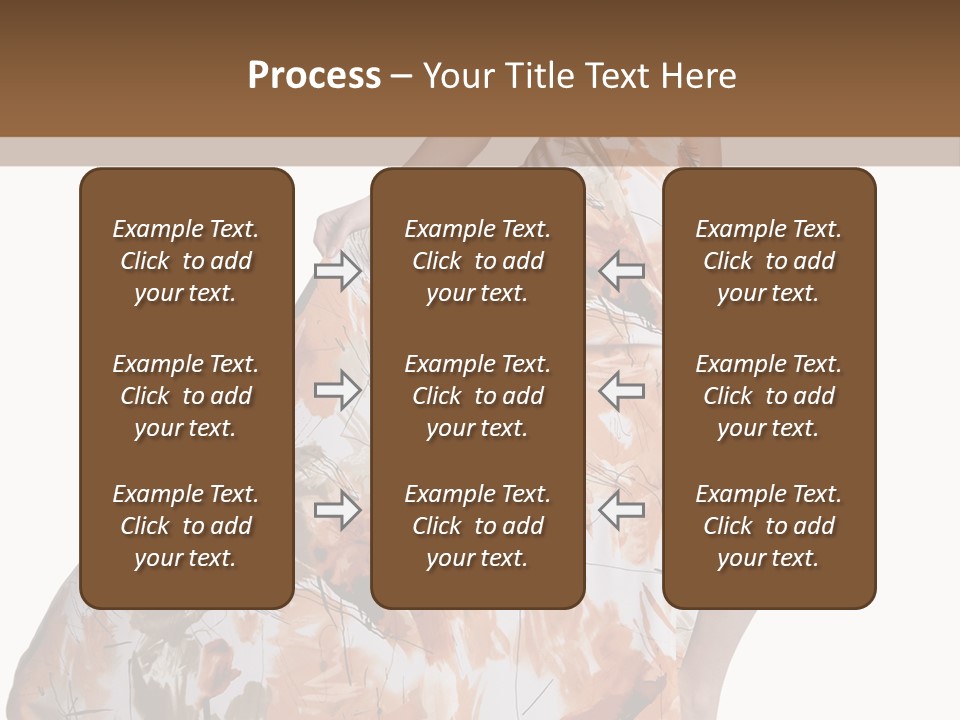 Hair Casual Body PowerPoint Template