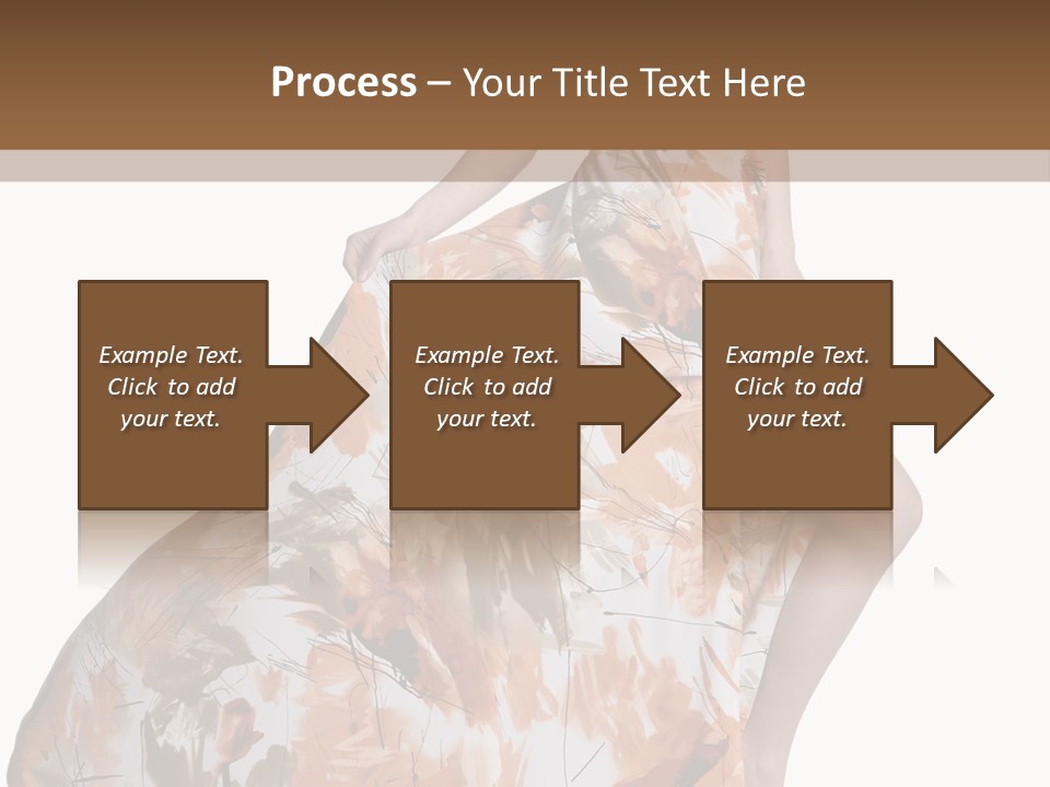 Hair Casual Body PowerPoint Template