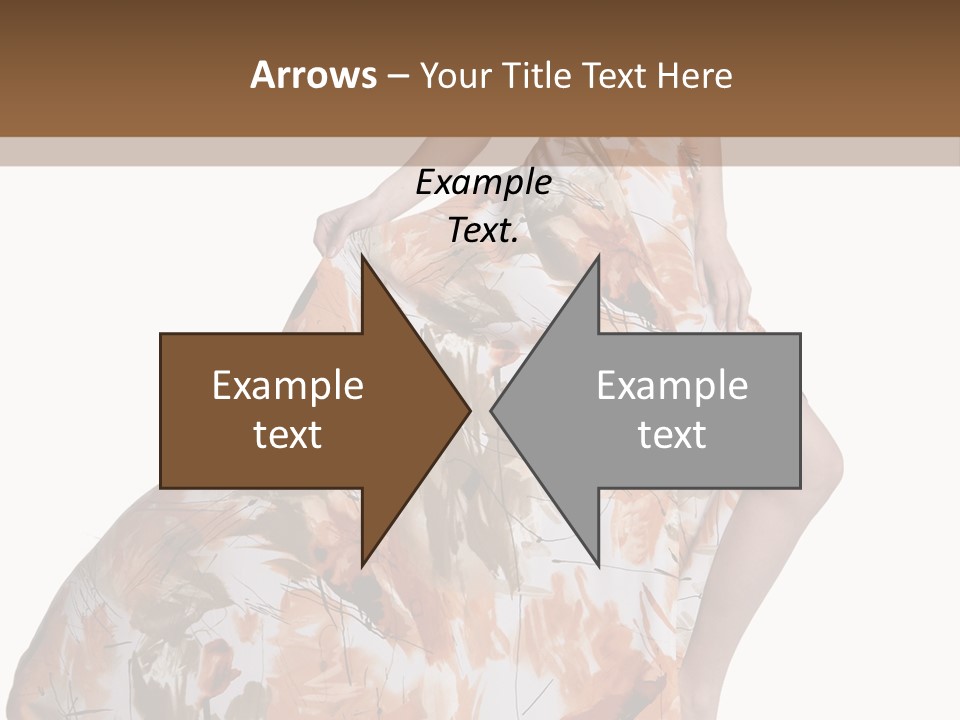 Hair Casual Body PowerPoint Template