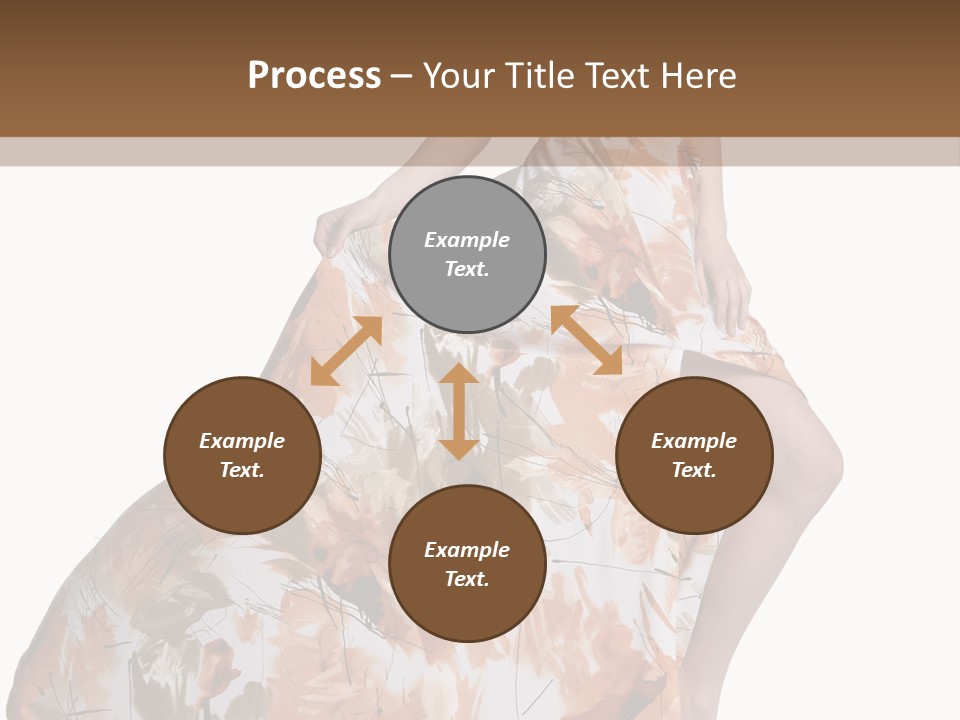 Hair Casual Body PowerPoint Template