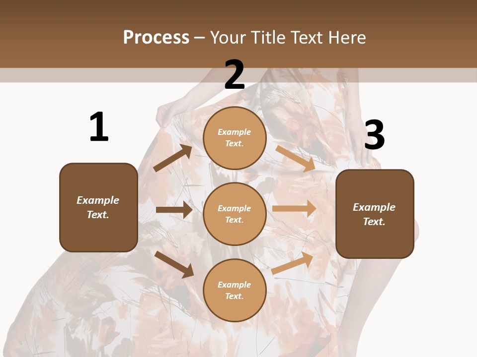 Hair Casual Body PowerPoint Template