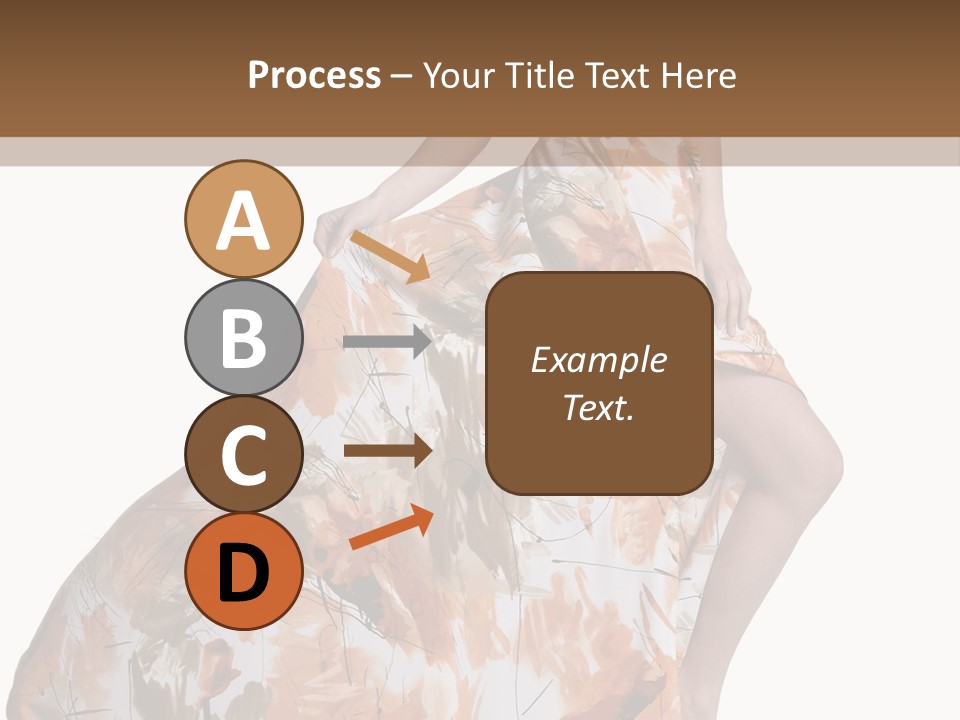 Hair Casual Body PowerPoint Template