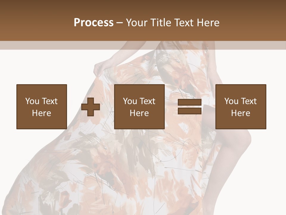 Hair Casual Body PowerPoint Template