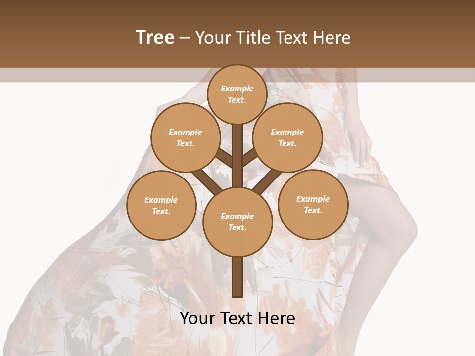 Hair Casual Body PowerPoint Template