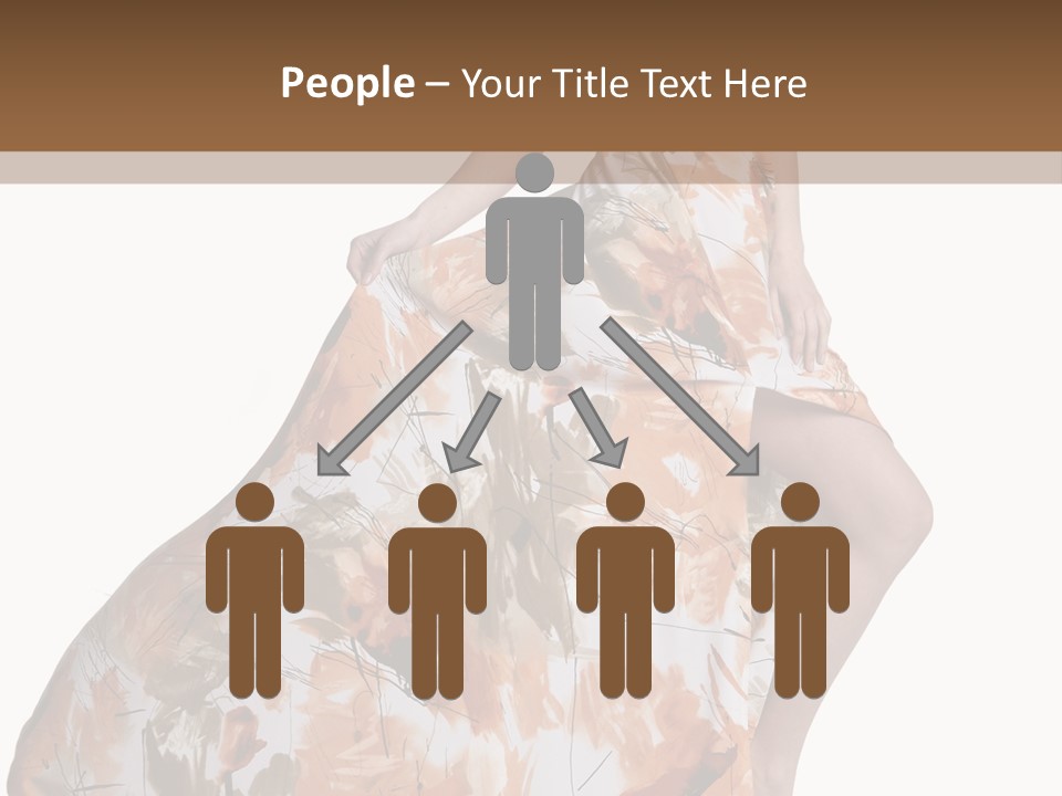 Hair Casual Body PowerPoint Template