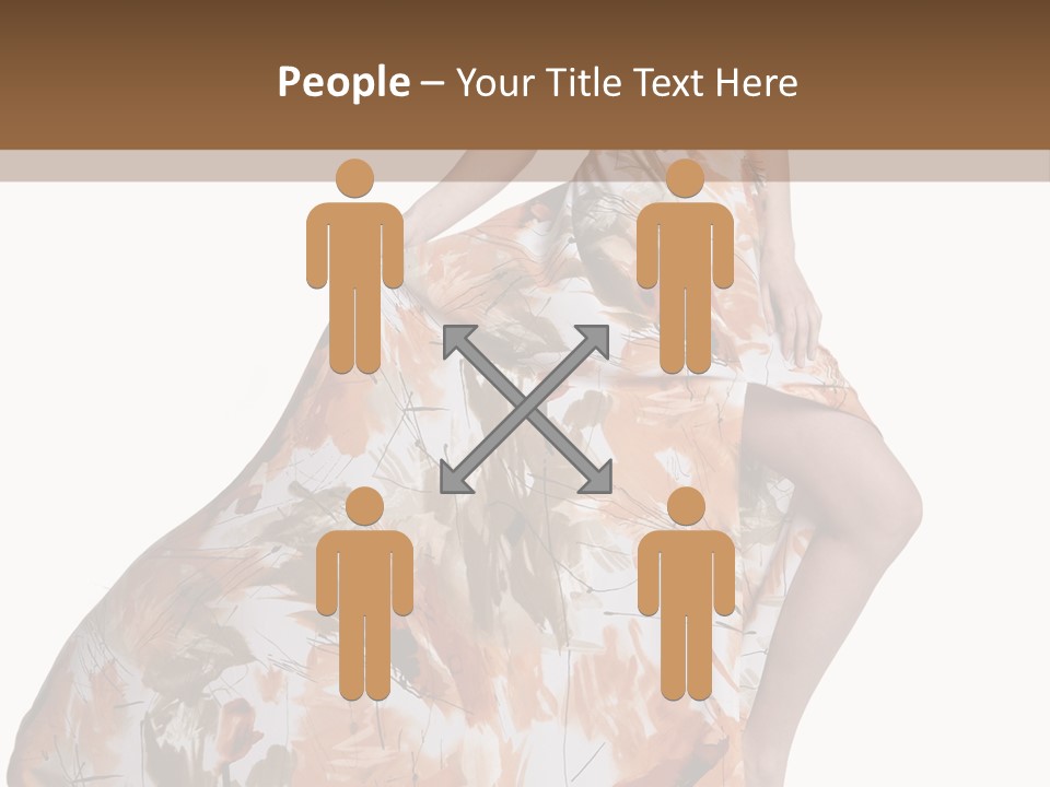 Hair Casual Body PowerPoint Template