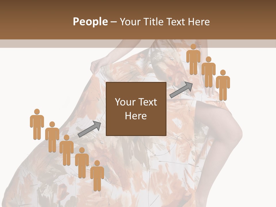 Hair Casual Body PowerPoint Template