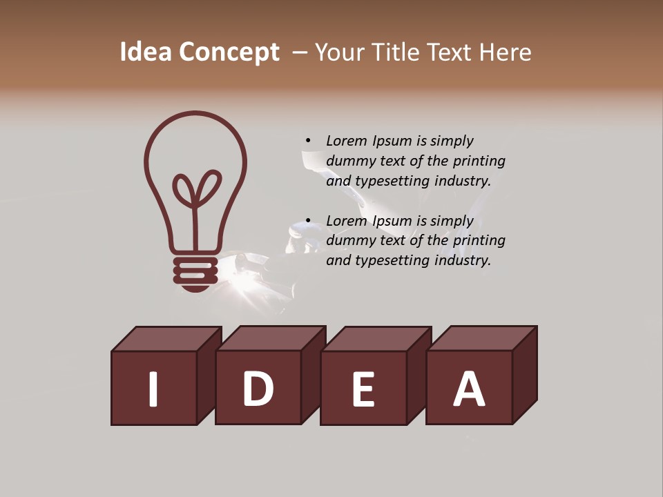 Occupation Pipe Repairing PowerPoint Template