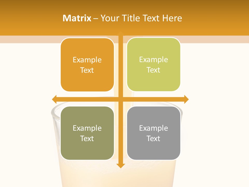 Green Gold Healthy PowerPoint Template