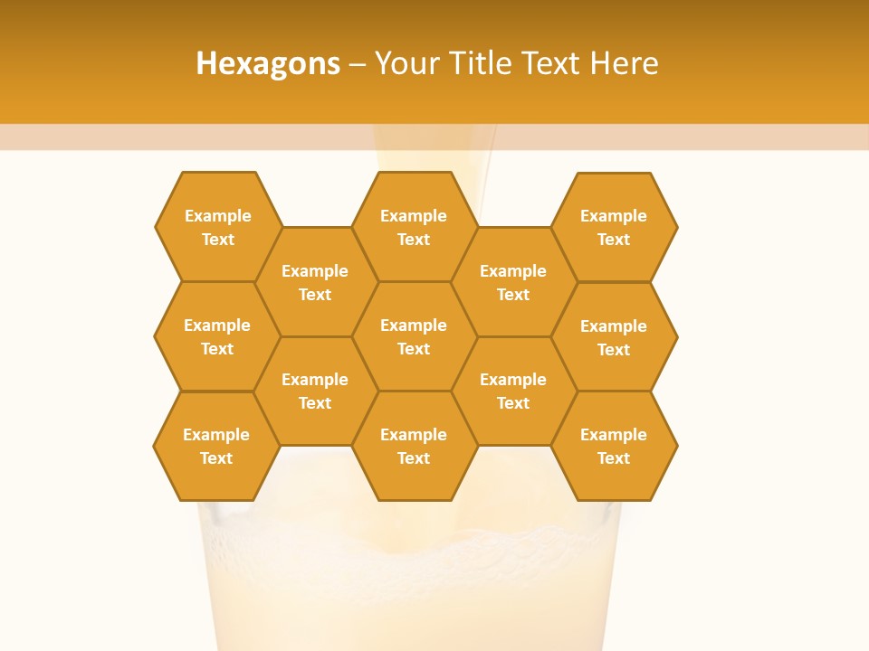 Green Gold Healthy PowerPoint Template