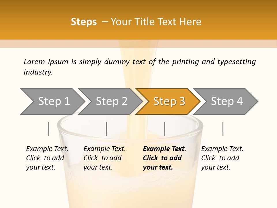 Green Gold Healthy PowerPoint Template