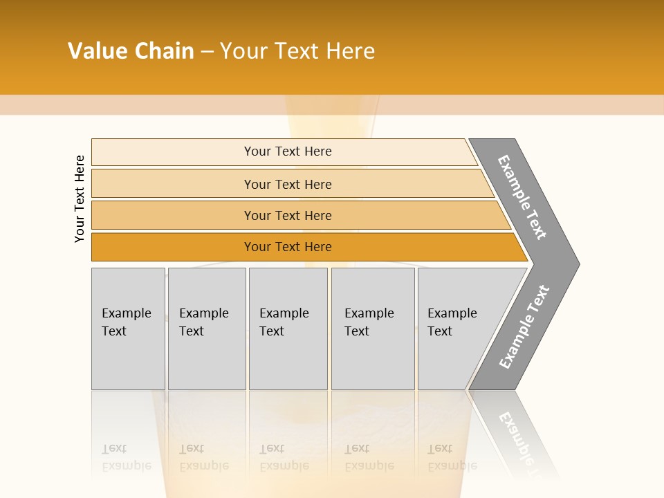 Green Gold Healthy PowerPoint Template