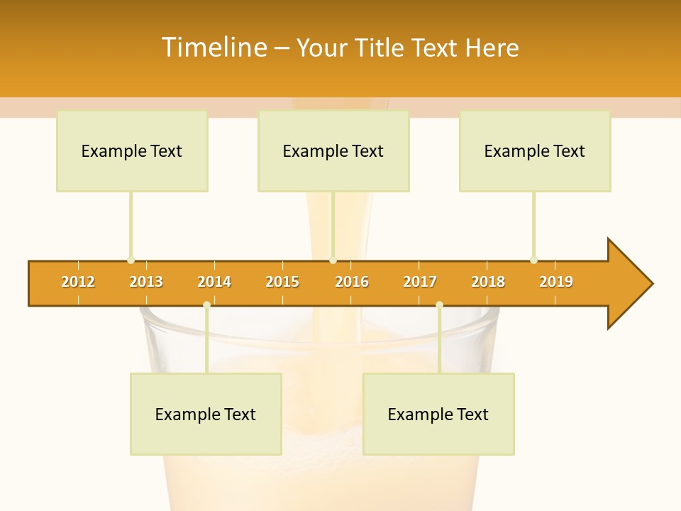 Green Gold Healthy PowerPoint Template