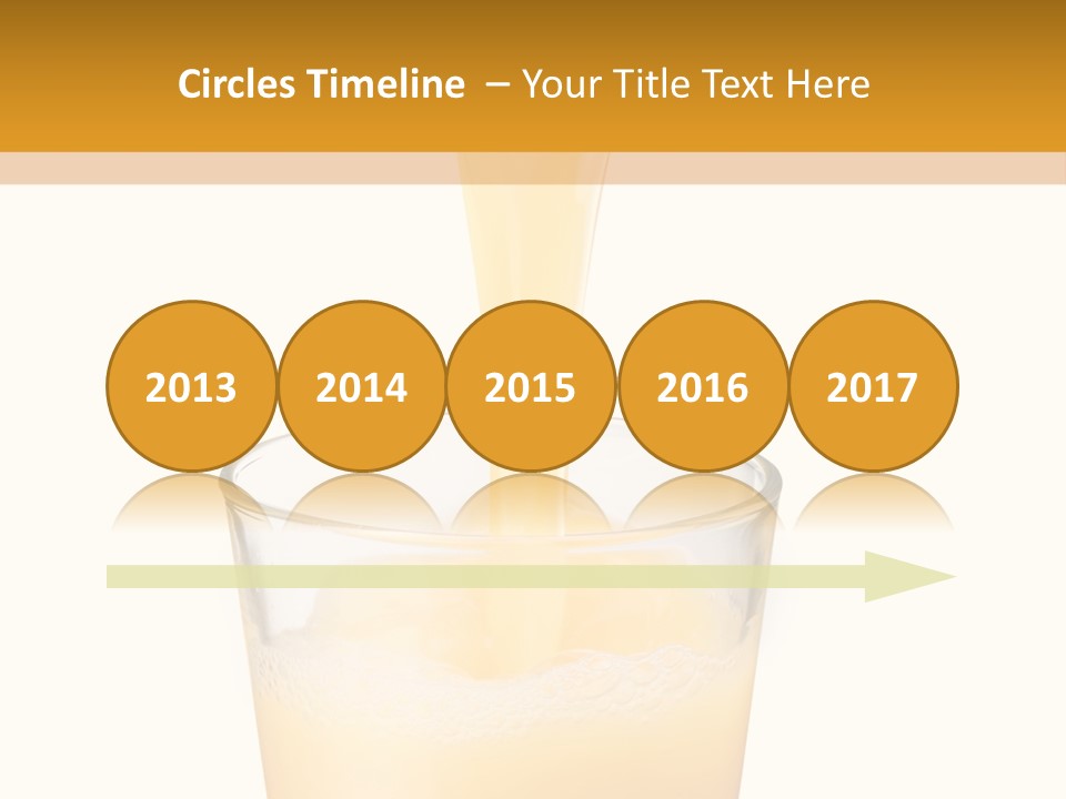 Green Gold Healthy PowerPoint Template