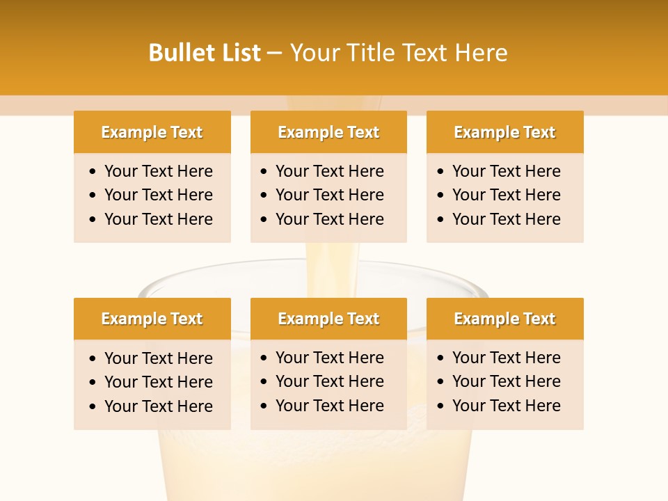 Green Gold Healthy PowerPoint Template