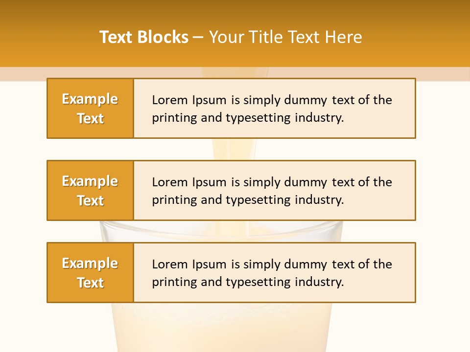 Green Gold Healthy PowerPoint Template