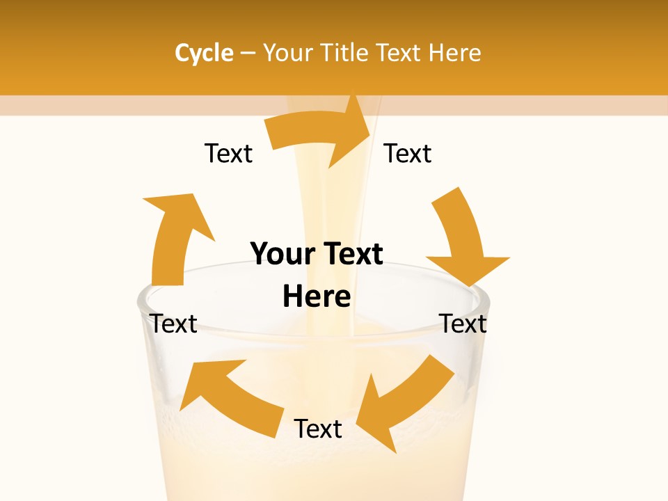 Green Gold Healthy PowerPoint Template