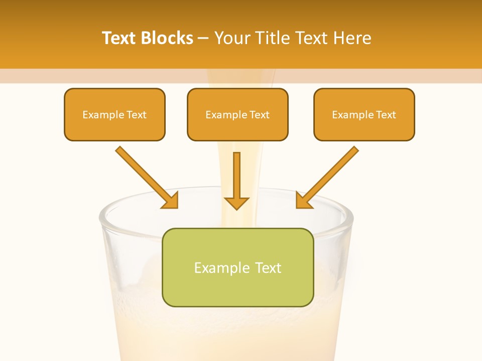 Green Gold Healthy PowerPoint Template