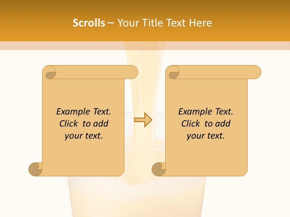 Green Gold Healthy PowerPoint Template