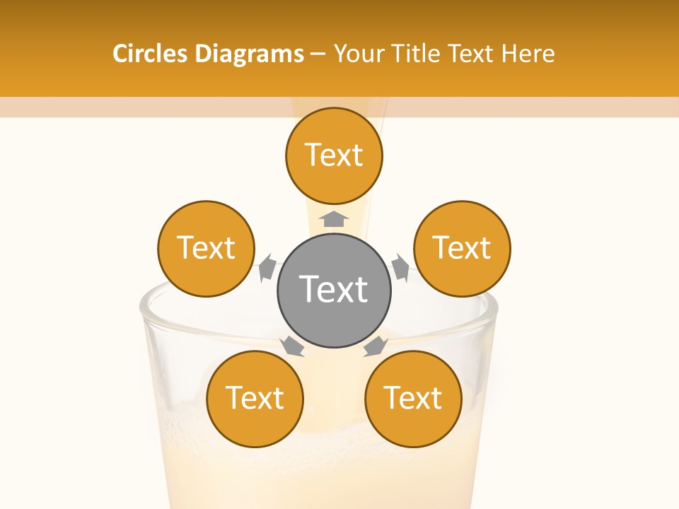 Green Gold Healthy PowerPoint Template
