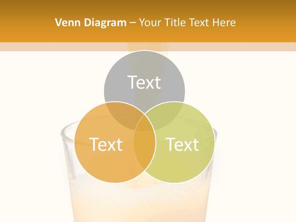 Green Gold Healthy PowerPoint Template