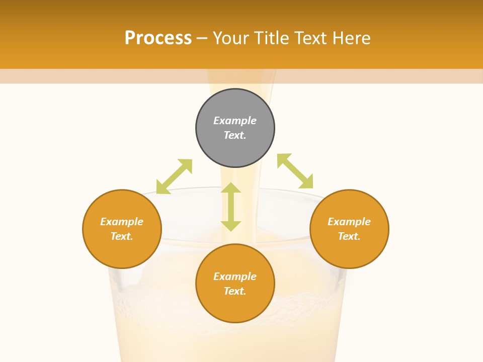 Green Gold Healthy PowerPoint Template