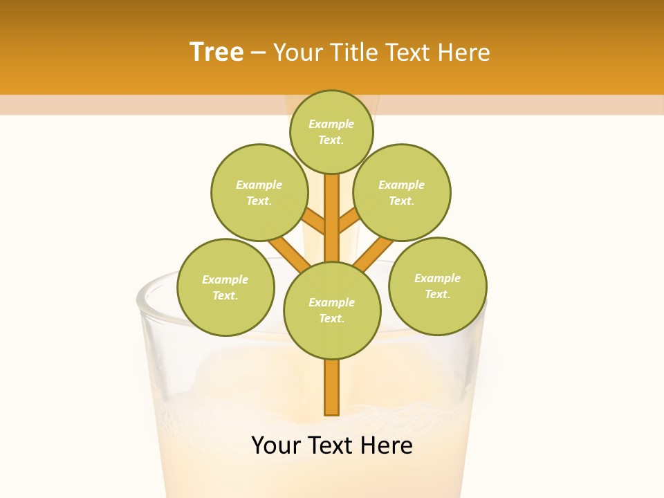 Green Gold Healthy PowerPoint Template