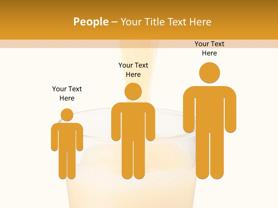 Green Gold Healthy PowerPoint Template