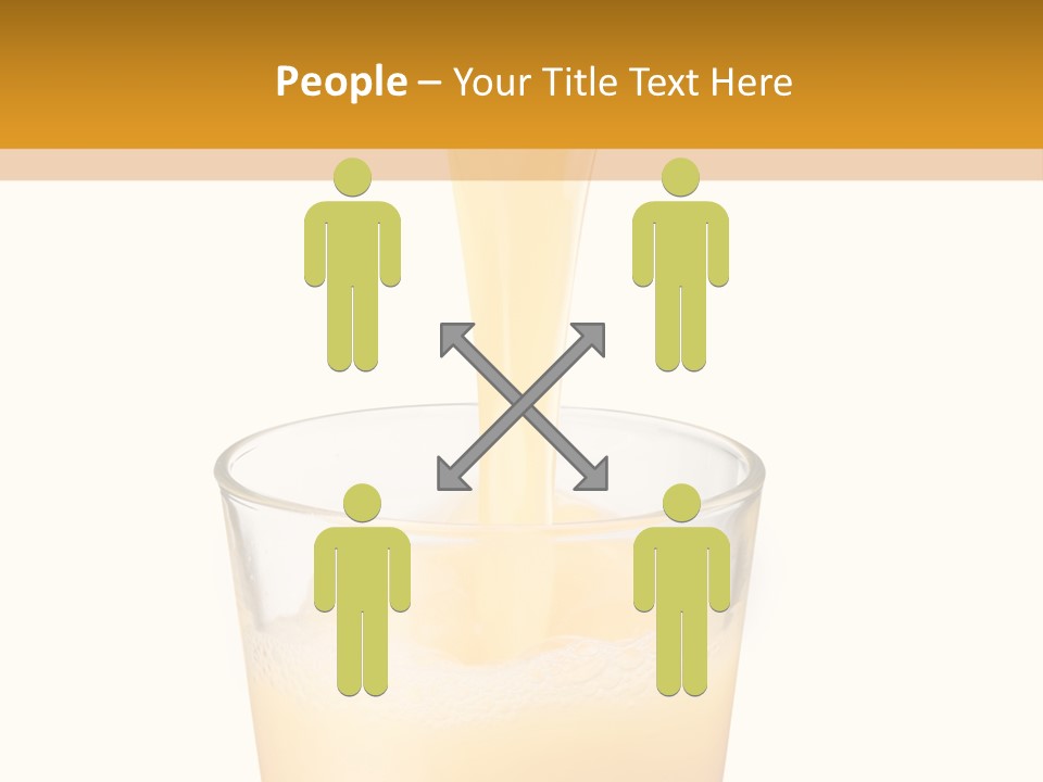 Green Gold Healthy PowerPoint Template