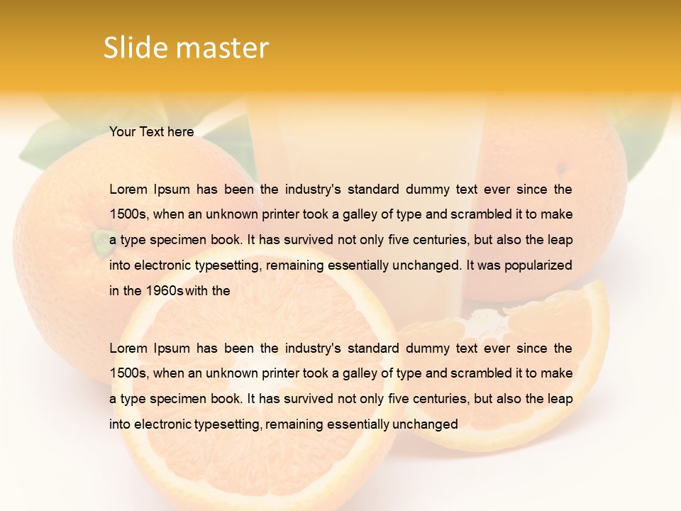 Isolated Cut Nobody PowerPoint Template