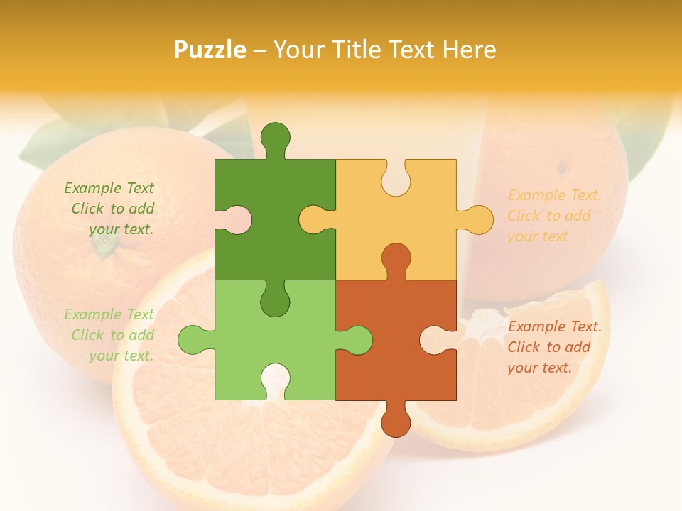 Isolated Cut Nobody PowerPoint Template