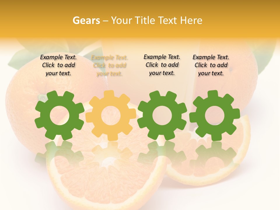 Isolated Cut Nobody PowerPoint Template