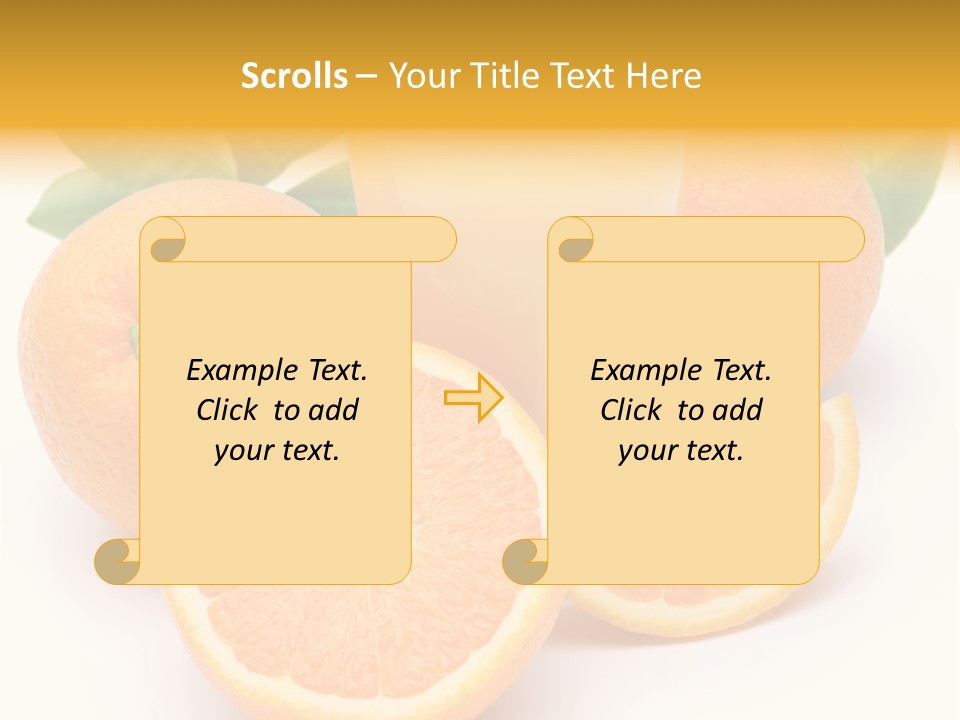 Isolated Cut Nobody PowerPoint Template