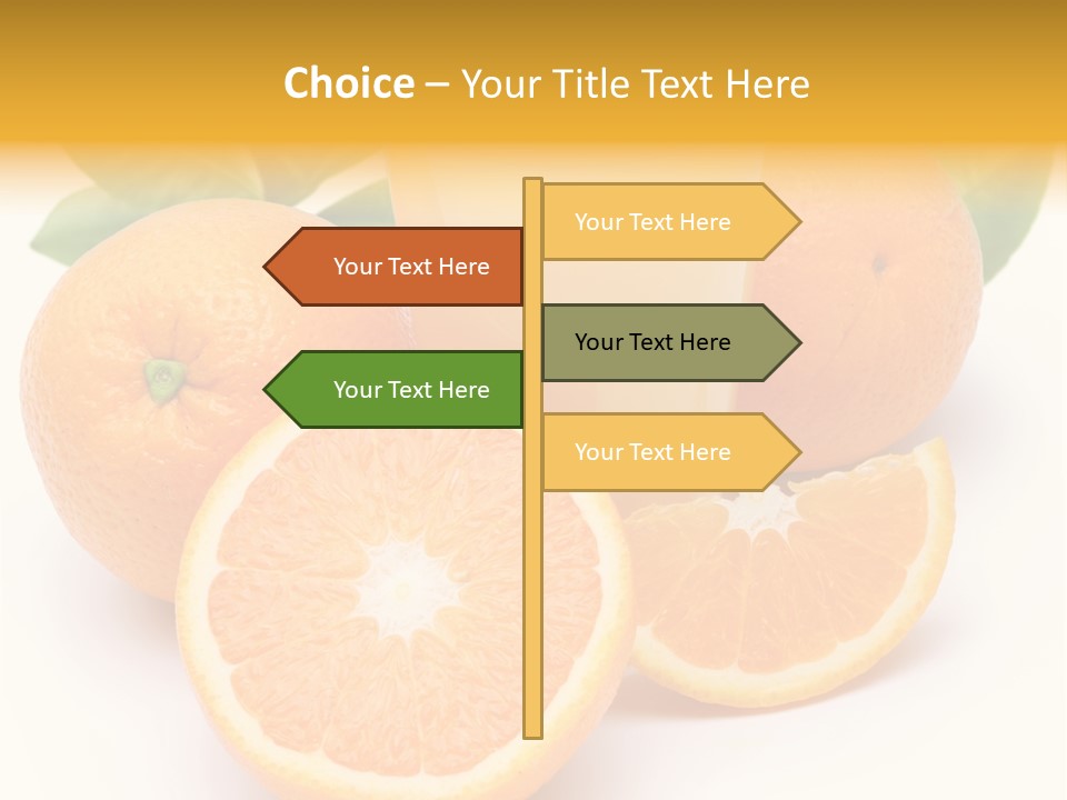 Isolated Cut Nobody PowerPoint Template